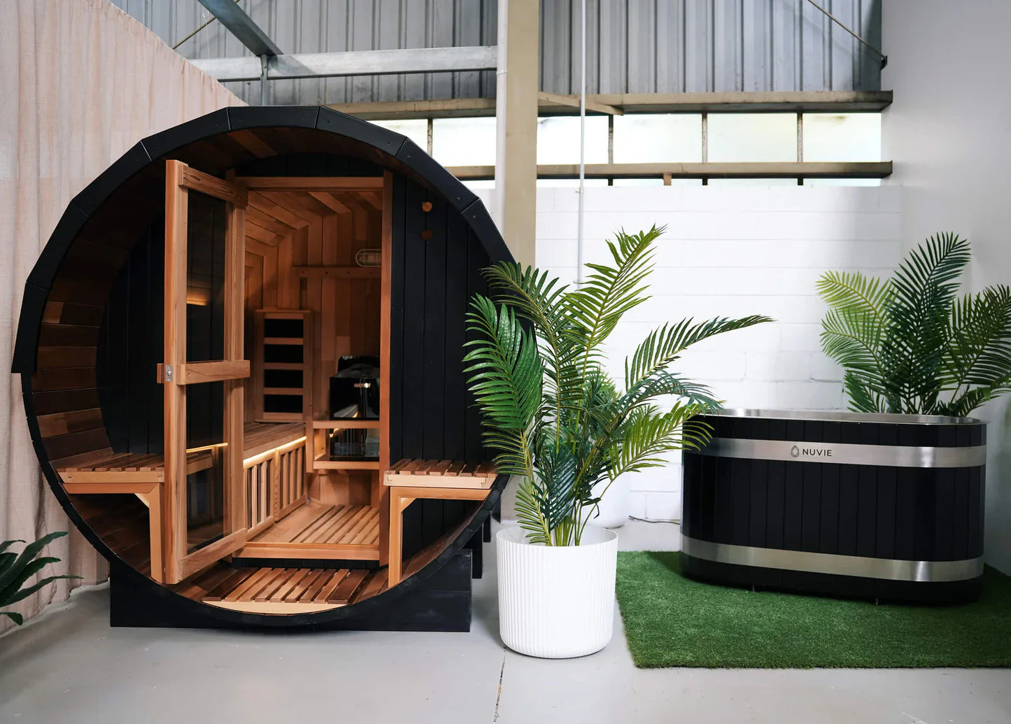 Hybrid Heat Saunas