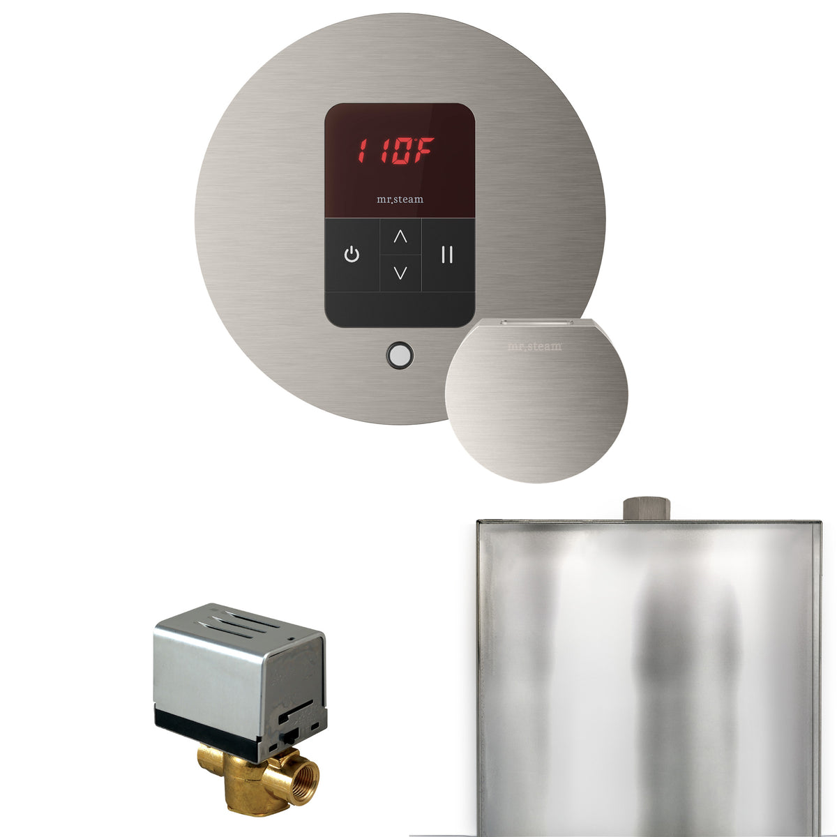 Basic Butler Steam Shower Control Package with iTempo Control and Steamhead