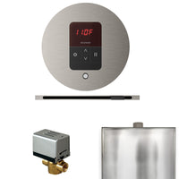 Basic Butler Steam Shower Control Package with Round iTempo Control and Linear Steamhead