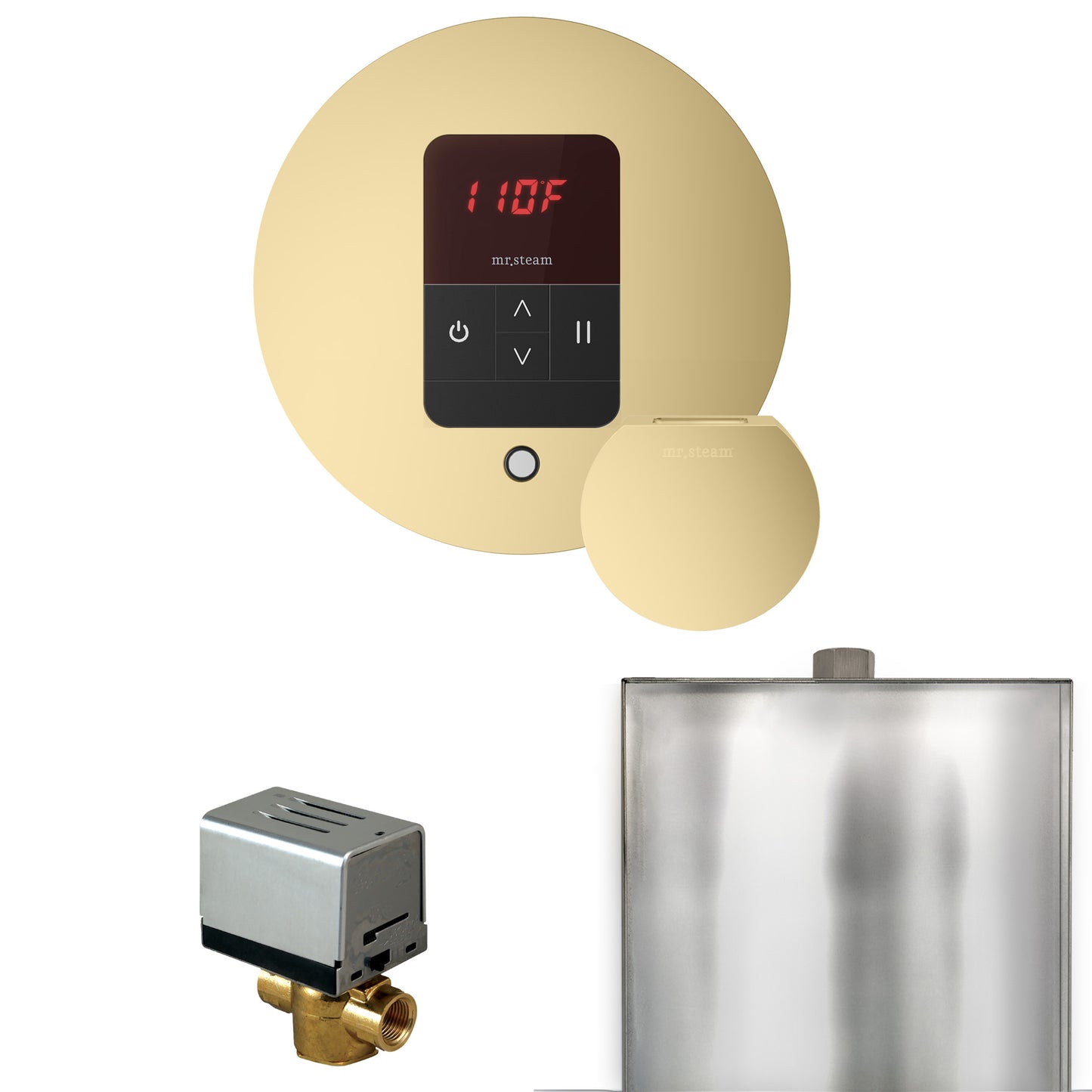 Basic Butler Steam Shower Control Package with iTempo Control and Steamhead