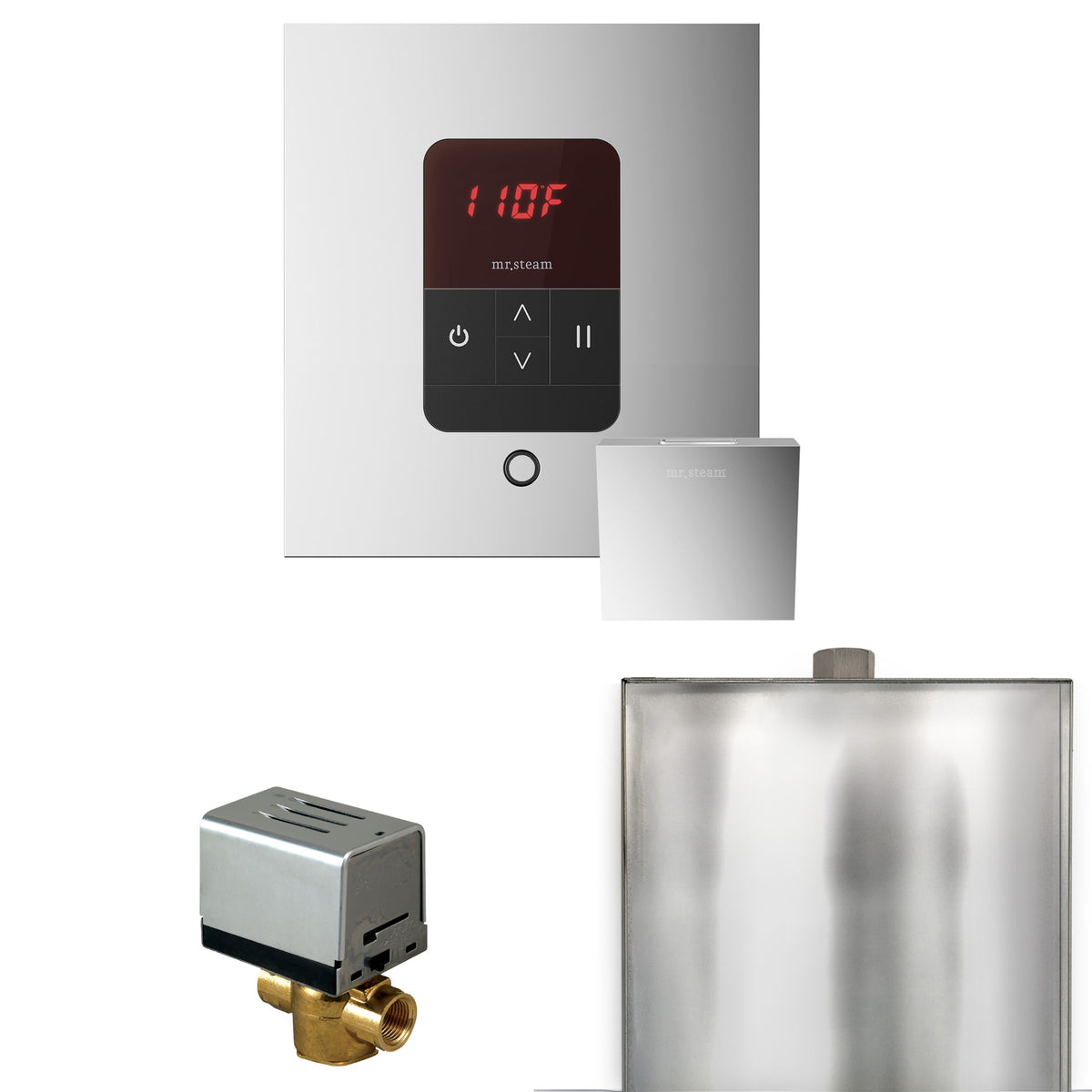 Basic Butler Steam Shower Control Package with iTempo Control and Steamhead