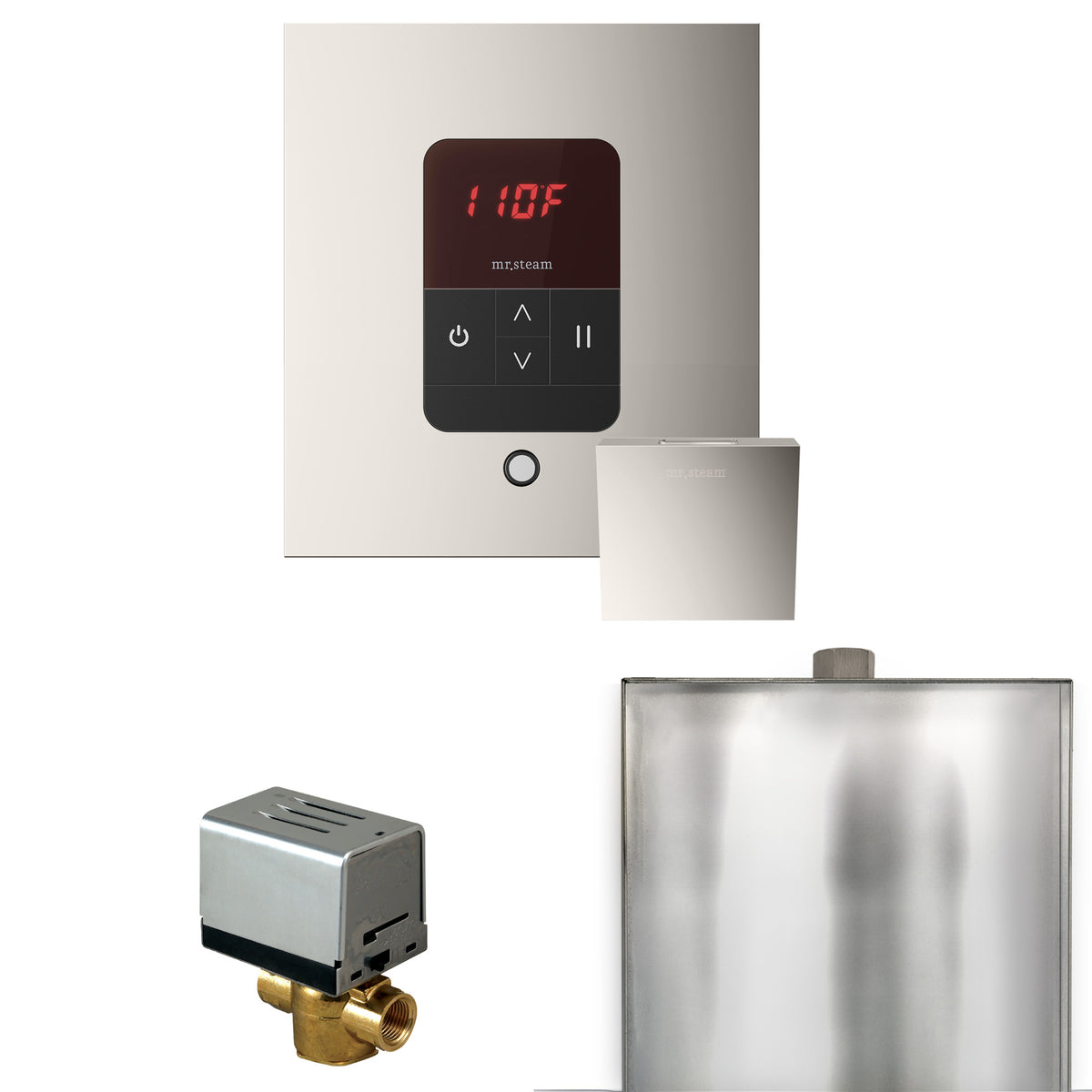 Basic Butler Steam Shower Control Package with iTempo Control and Steamhead