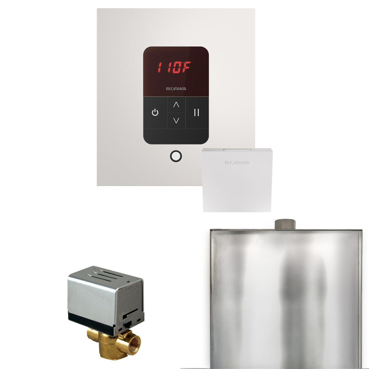 Basic Butler Steam Shower Control Package with iTempo Control and Steamhead