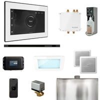Bliss Steam Shower Control Package with iSteamX Control and Linear Steamhead