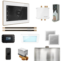 Bliss Max Steam Shower Control Package with iSteamX Control and Linear Steamhead