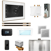 Bliss Max Steam Shower Control Package with iSteamX Control and Linear Steamhead