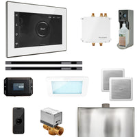 Bliss Max Steam Shower Control Package with iSteamX Control and Linear Steamhead