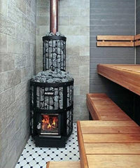 Legend Series Sauna Wood Burning Stove/Fireplace Combo