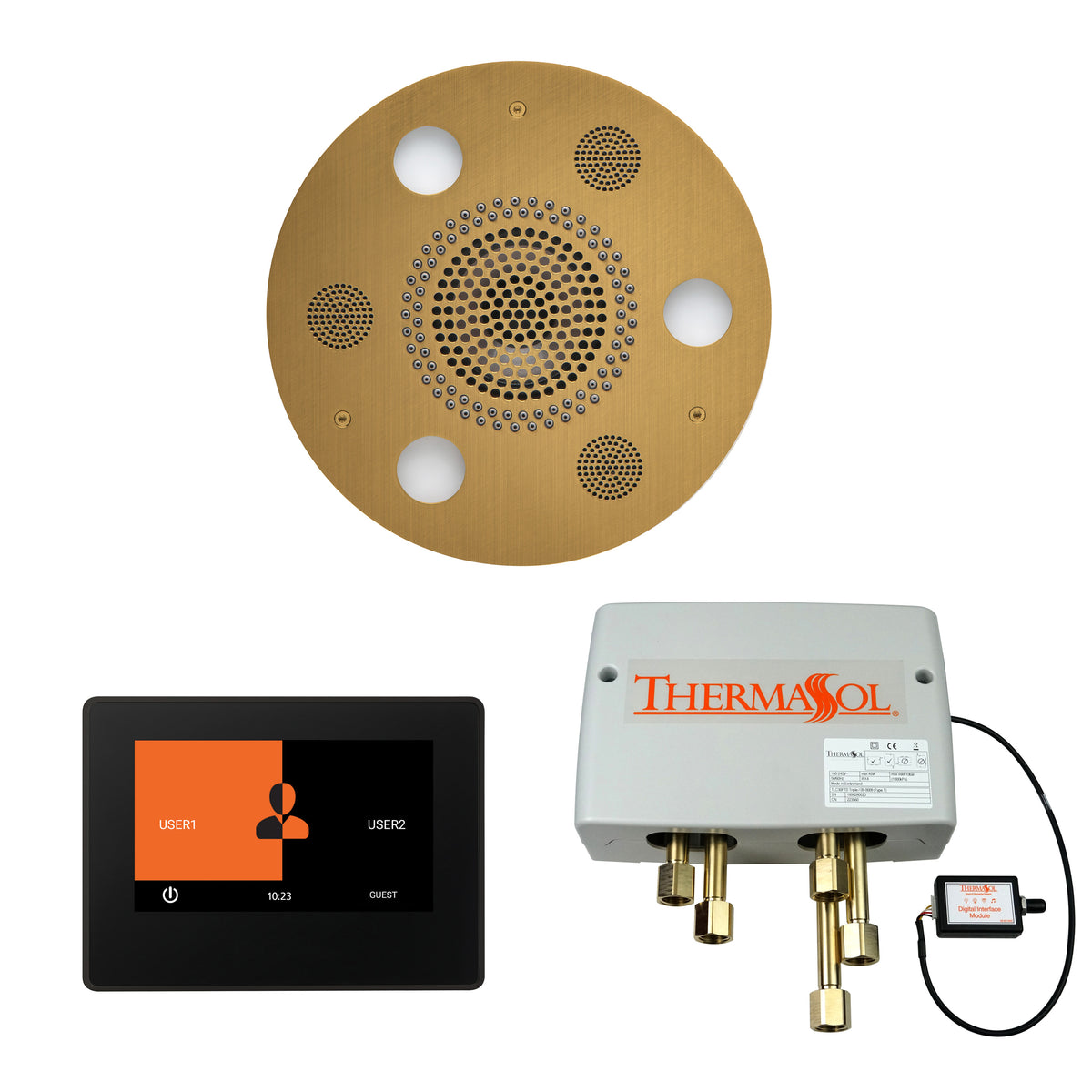 The Wellness Shower Package with 7" ThermaTouch Round