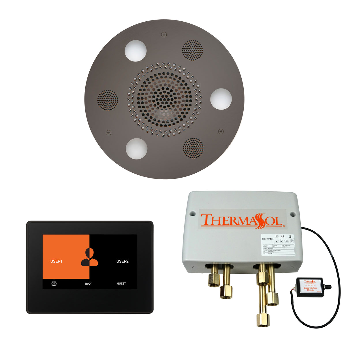 The Wellness Shower Package with 7" ThermaTouch Round